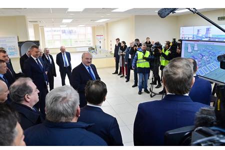 Первый энергоблок Белорусской атомной электростанции вышел на мощность 400 МВт