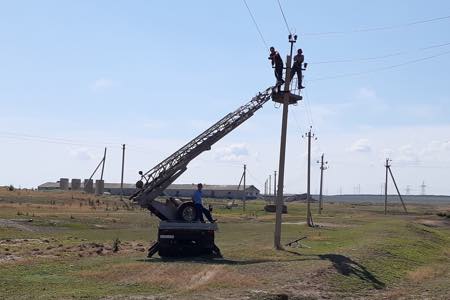 Энергетики капитально ремонтируют распределительные сети Армянского городского округа, ранее пострадавшие от химического воздействия