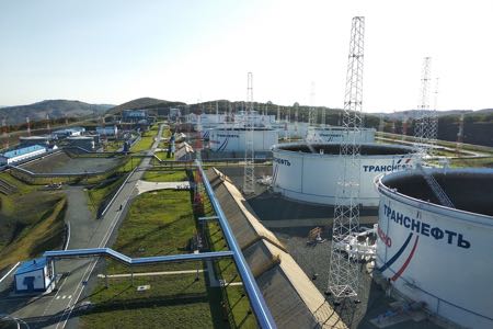 Нефтепорт Козьмино завершил техперевооружение трех резервуаров нефтебазы
