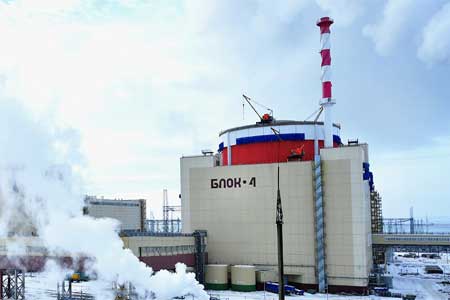Ростовская АЭС: на строящемся энергоблоке &#8470;4 установлен статор генератора турбины