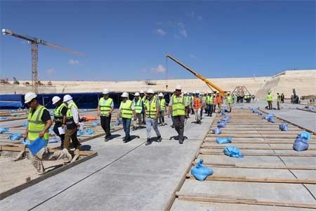 Надзорное ведомство Египта положительно оценило готовность к заливке «первого бетона» сооружаемого Росатомом энергоблока № 4 АЭС «Эль-Дабаа»