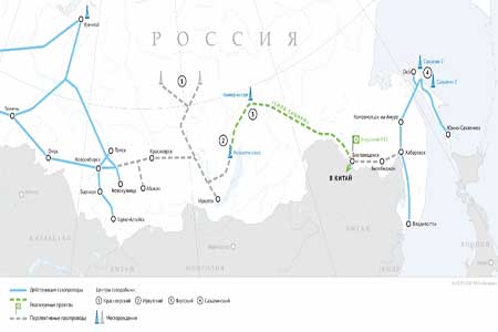 «Газпром» проектирует первоочередные объекты газификации Якутии от газопровода «Сила Сибири»