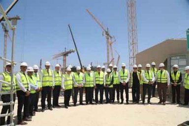 Завершилась установка в проектное положение первого яруса внутренней защитной оболочки здания реактора энергоблока № 1 АЭС «Эль-Дабаа» (Египет)