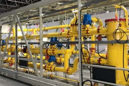 СервисЭНЕРГАЗ установил пункт подготовки газа на площадке энергоцентра завода HAYAT, строящегося в Калужской области