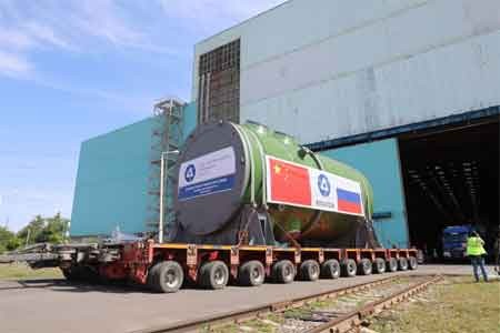 Атоммаш отгрузил комплект атомного оборудования для АЭС «Сюйдапу»