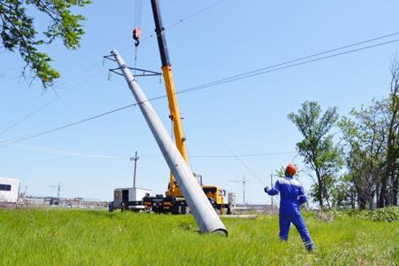 Энергетики отремонтируют 30 км ЛЭП в Кавказском и Гулькевичском районах Кубани