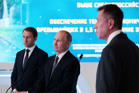 СИБУР представил Президенту России проект Амурского газохимического комплекса