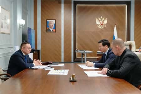Ирек Файзуллин встретился с Главой Республики Калмыкия Бату Хасиковым