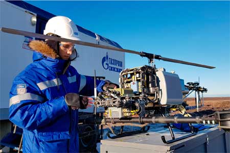 «Газпром нефть» первой в России применила беспилотники для поиска углеводородов