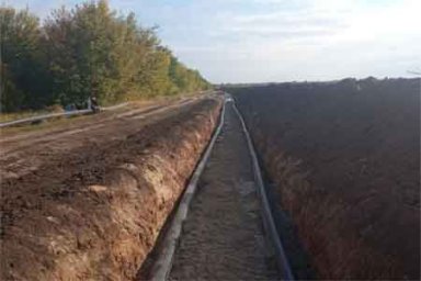 Объект водоснабжения левобережной зоны Аксайского района Ростовской области выполнен на 50 %