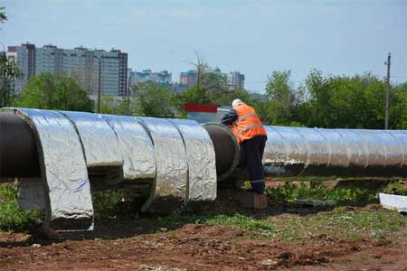 Оренбургский филиал «Т Плюс» завершил масштабный проект по обновлению изоляции на магистральных трубопроводах