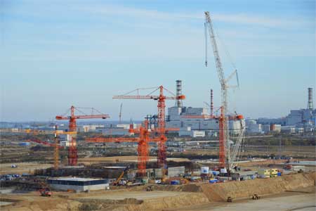 На площадке Курской АЭС-2 с опережением графика началось сооружение второго в России инновационного энергоблока ВВЭР-ТОИ