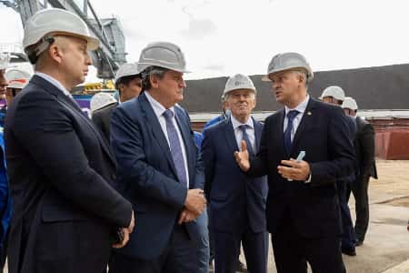 Министр энергетики РФ побывал на Большой стройке Красноярской ТЭЦ-1
