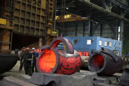На Атоммаше провели обработку колен главного циркуляционного насоса для блока 2 АЭС «Руппур»