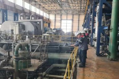 Руководство Министерства энергетики РК посетило электростанцию п. Топар в Карагандинской области