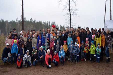 Сотрудники «Т Плюс» высадили 22 000 сеянцев сосны в Тольятти