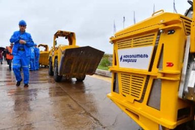 25% подземного парка предприятия Горнорудного дивизиона «Росатома» переведено на экологичные аккумуляторные погрузчики