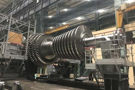 Завершена поставка первого ротора паровой турбины Arabelle на площадку АЭС «Аккую»