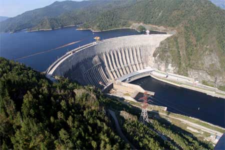 Саяно-Шушенская ГЭС установила рекорд выработки электроэнергии
