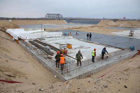 На острове Голодный в Волгограде строят комплекс биоочистки стоков