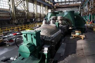 Новая паровая турбина для Сургутской ГРЭС-1 ПАО «ОГК-2» успешно прошла испытания на заводе-изготовителе