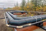 Обновленный водовод с тепловым сопровождением в с. Анюйск Чукотского автономного округа готовится к вводу в эксплуатацию