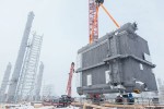 На новом ЭП-600 «Нижнекамскнефтехима» устанавливают паровые котлы