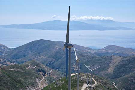 Enel запустила крупнейший в Греции ветропарк Kafireas