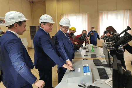 Министр энергетики РФ Николай Шульгинов принял участие в запуске новой тепломагистрали в Хакасии