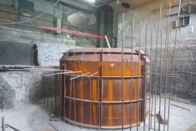 На модернизируемой Эзминской ГЭС начат монтаж гидротурбин
