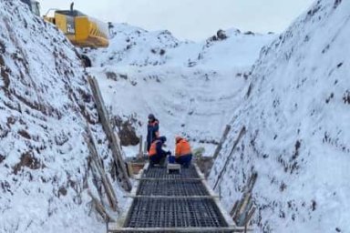В столице Башкортостана продолжается строительство канализационного коллектора