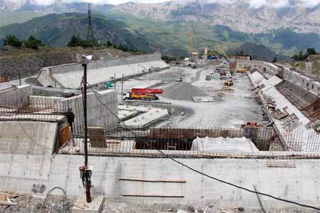 На Зарамагской ГЭС-1 начался новый этап строительства
