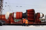 ЭЛСИБ отгрузил крупный узел на Иркутскую ГЭС