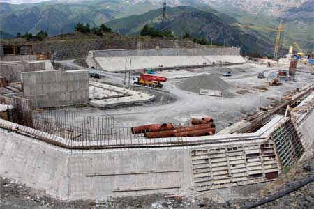 На Зарамагской ГЭС-1 завершили важный этап строительства