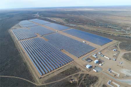 Астраханской области введена в эксплуатацию солнечная электростанция мощностью 30 МВт