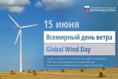Отмечаем Всемирный День ветра!