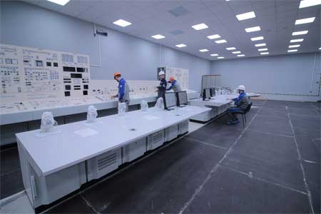 Ленинградская АЭС-2: на энергоблоке №2 ВВЭР-1200 начат монтаж автоматизированных рабочих мест для оперативного персонала