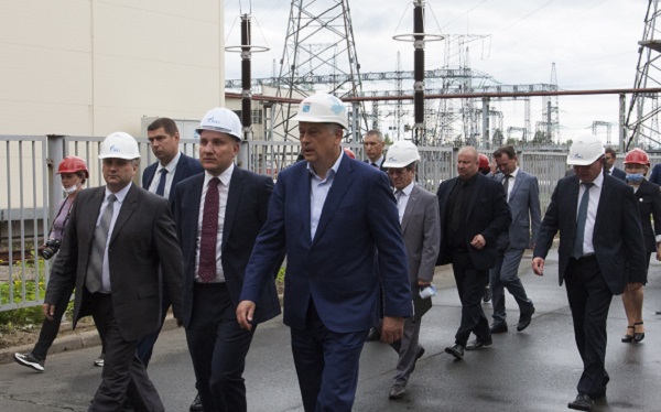 Губернатор Ленинградской области ознакомился с ходом модернизации ТЭЦ Киришской ГРЭС