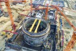 Курская АЭС-2: в здании реактора первого энергоблока приступили к монтажу полярного крана