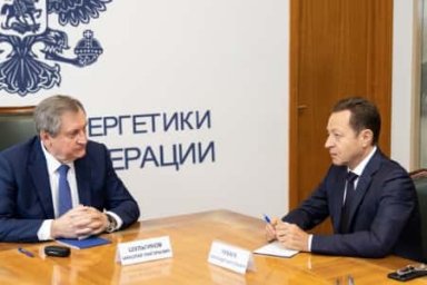 Состоялась рабочая встреча Николая Шульгинова и главы ПАО «Фортум» Александра Чуваева