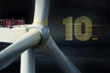 MHI Vestas запускает в производство первую в мире ветроэнергетическую турбину мощностью 10 МВт