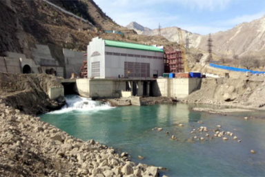 Готовность Гоцатлинской ГЭС достигла 75%