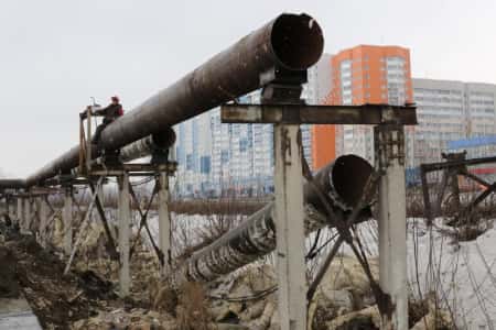 По поручению Сергея Цивилева в Кемерове демонтируют старые надземные теплотрассы