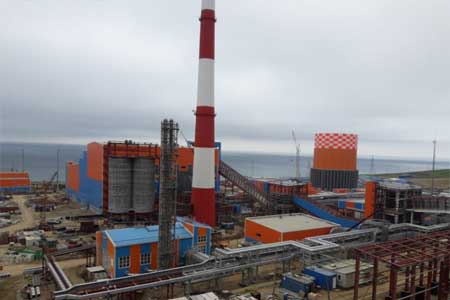 Сахалинская ГРЭС-2 подключена к энергосистеме о Сахалин. В целом строительно-монтажные работы на станции выполнены на 80%