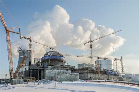 Ленинградская АЭС-2: на энергоблоке №2 ВВЭР-1200 установлен первый дизель-генератор