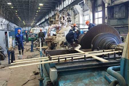 На Читинской ТЭЦ-1 в рамках реконструкции начаты работы по извлечению ротора турбоагрегата ст.№1