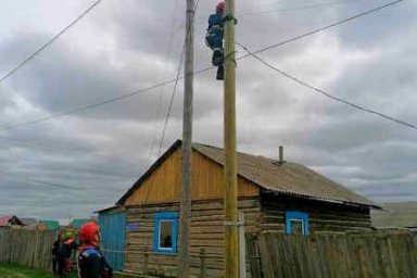 В селе Борогонцы проводятся работы по повышению надежности энергоснабжения