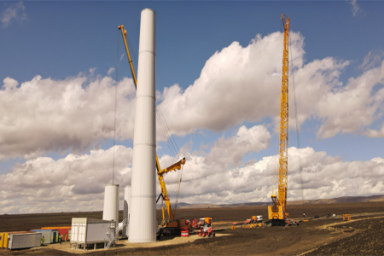 АО «НоваВинд» приступило к монтажу ветроэнергетических установок на Кузьминской ВЭС в Ставропольском крае
