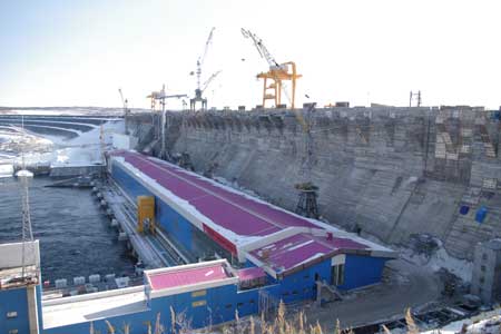 Богучанская ГЭС произвела 65 млрд кВт*ч электроэнергии