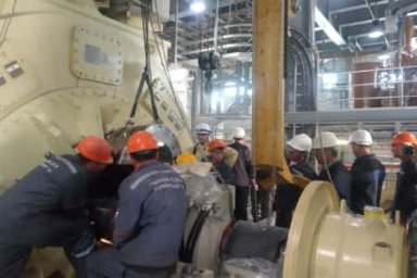 Туракурганская ТЭС: Энергоблоки после ремонта работают на полную мощность
